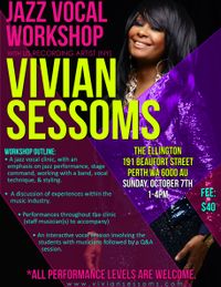 Jazz Vocal Workshop With Vivian Sessoms