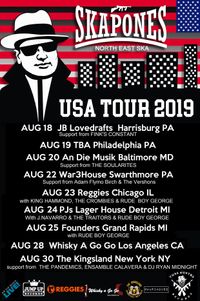 The Skapones USA Tour 2019