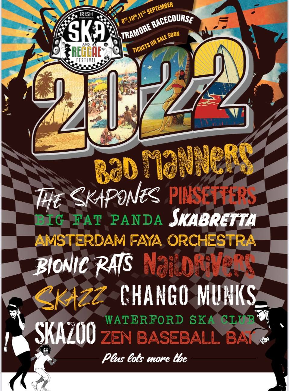 Irish International Ska festival 2022 @ Tramore Racecourse - Sep 11 2022,  7:00PM