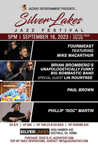 Brian Bromberg with special guest Lin Rountree, Four80East, Paul Brown and Michael Paulo