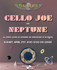 CelloJoe @ Elixart Nevada City