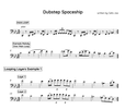 Dubstep Spaceship Sheet Music for Looping