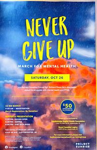 Never Give Up - Fundraiser in support of PTSD of frontline workers 