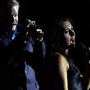 Veronica Swift and Chris Botti in Kelowna, B.C. 2018

