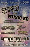 Shred for Music Ed Tix - Will Call