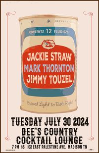 Jackie Straw + Mark Thornton + Jimmy Touzel