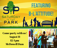 B-L'Attitude at McDowell Saturday in the Park