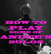 How To Play Some Of Andee's Solos (Lesson VIDEO)