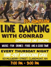 Line Dancing Lessons with Conrad