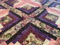 Cabin Roses - Quilt Raffle Tickets