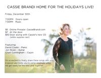 Cassie Brandi Home for the Holidays!