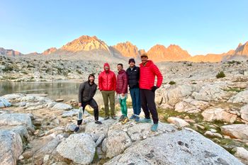 Mountain Climbing Gang, High Sierra.
