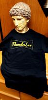 ThunderLux Black T-shirt w Yellow Logo Mens & Womens