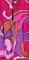 Vintage Hawaiian Bark Cloth Cabana Shirt