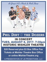 Phil Dirt and the Dozers in concert