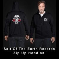 Salt Of The Earth Records Zip Up Hoodie 