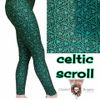 Celtic Scroll Leggings