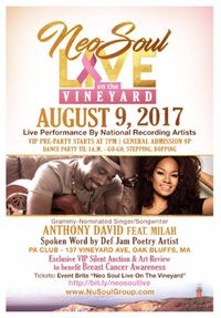 Neo Soul Live on the Vineyard