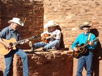 The Cowboy Way trio at the Range Cafe