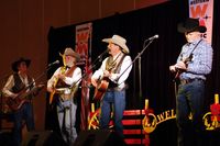 The Cowboy Way trio at Albuquerque Folk Festival