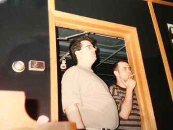 Recording WGM. Summer, 1997.
