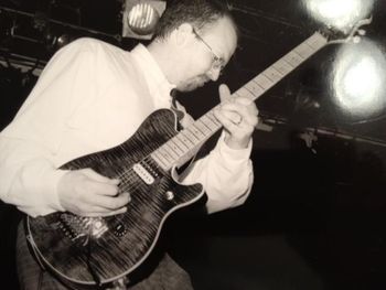 Former TSH guitarist, Brent Seatter. Double Door, 1998. Photo by Eric Johnson.
