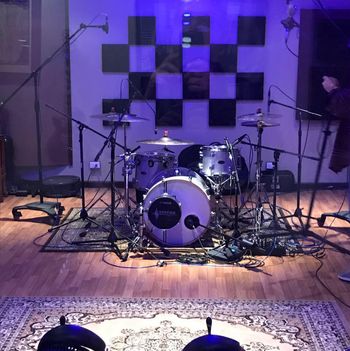 Epic drum sounds achieved. Coerce Recording. 2/10/17.
