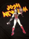 BIG SIZES Josh Newcom Tomahawk Kris T Shirt (Black) Soft Style Tee Shirt