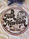Josh Newcom (Original Rock & Roll) Warpaint Gypsy Threads custom Grey Tee Shirt