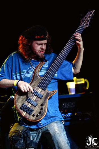 Fallen Stronger Marcus Funkticus Bass Player Photo by: Jason Cain Photography
