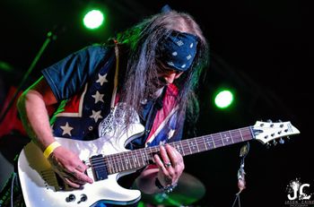 Fallen Stronger Jimmy "Fluke" Smith Guitar Player, Photo by: Jason Cain Photography
