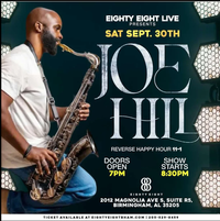 Eighty Eight Live Presents: Joe Hill A live music event!