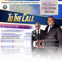 OBEDIENT TO THE CALL REVIVAL by Gary R Johnson Jr Ministries