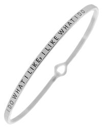 I Do What it Takes Reminder Bangle, 3mm