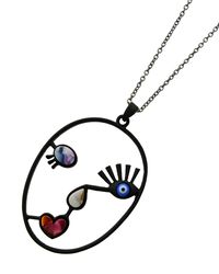 See right through you Acrylic Pendant Necklace 