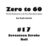 Zero to 60: Mini Book #17 (Seventeen Stroke Rolls)