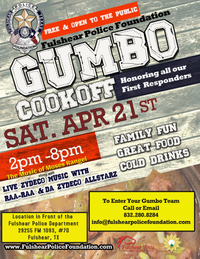 2nd Annual Fulshear Police Foundation Gumbo Cook-Off