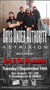 Days Under Authority @ The Deadhorse 