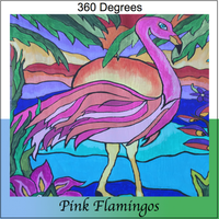 Pink Flamingos by 360 Degrees