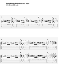 Guitar Flatpicking Licks with Chords