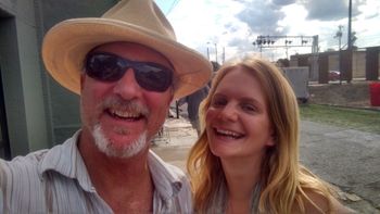 Lizzie and David, international Folk festival in Greensboro NC 2016
