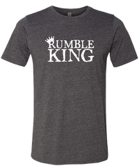 Rumble King OG Shirt - Mens Charcoal