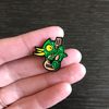 Chameleon Enamel Pin