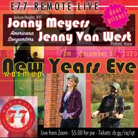 NYE Warmup w/Jonny Meyers and Jenny Van West (online event)