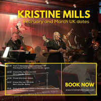Kristine Mills with the Baz McCrudden Jazz Trio
