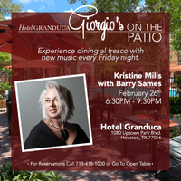 Kristine Mills with Barry Sames Performing at Giorgio's on the Patio Hotel Granduca