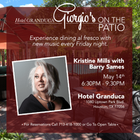 Kristine Mills and Barry Sames "By Request" Giorgio's on the Patio Hotel Granduca Houston