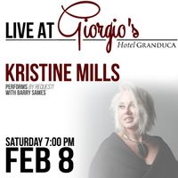 Kristine Mills "By Request" with pianist Barry Sames LIVE at Giorgio's Hotel Granduca