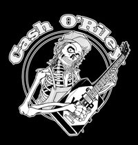 Skull/Oil Can Guitar T-Shirt