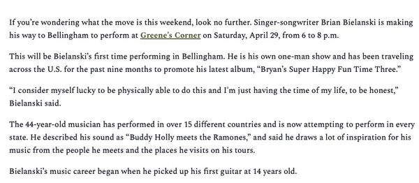 The Front - April 27th, 2023 - Bellingham, Washington - by Emma Burrell